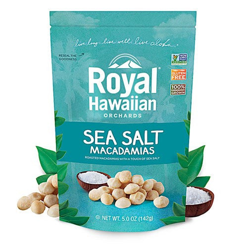 Rho Macadma Nut Sea Salt ( 6 X 4 Oz   )