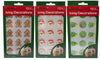 Christmas Edible Cake Decorations - Candy or Cupcake Topper -Gingerbread Man, Santa Face, Trees and Wreaths, 45 Pieces Total