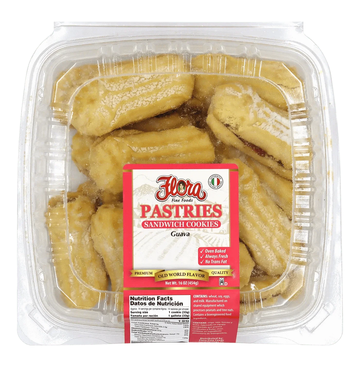 Guava - Sandwich Cookies - 16 oz
