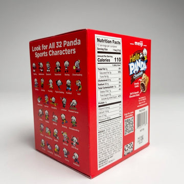 Meiji Hello Panda Chocolate 9 oz (12 Bags) - Bite Size Cookies