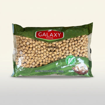 Galaxy Foods Chickpeas 2 lbs - Premium Dried Garbanzo Beans