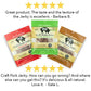 Craft Pork Jerky Sampler - 1 pack of each flavor (3 total)