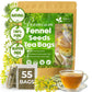 Premium Fennel Tea Bags, 100% Natural & Pure from Fennel Seeds. Fennel Seed Herbal Tea. Fennel Seed Tea. Made with Natural Material Tea Bags. No Sugar, No Caffeine, No Gluten, Vegan.