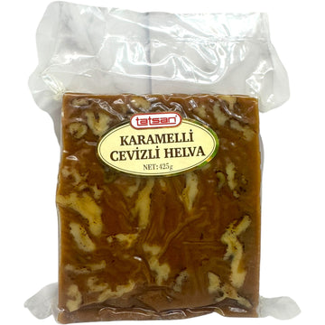 Tatsan Carmel Walnut Halva – Traditional Middle Eastern Sweet
