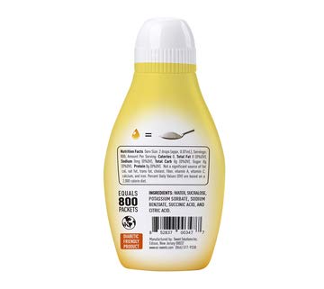 ez-sweetz Liquid Sweetener 800 Servings, 2 Fl Oz (Pack of 3), New Packaging