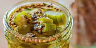 Cajun Chef Hot Pickled Okra - Versatile Garnish for Drinks & Dishes - 12 Fl Oz (Pack of 1)