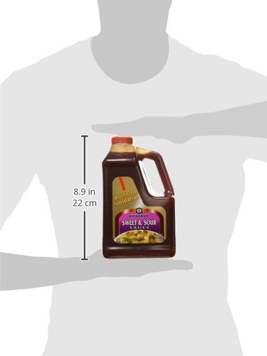 Kikkoman Sweet and Sour Sauce,Organic Dark Red Kidney, 4.67 Pound (Pack of 1),75 Ounce