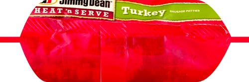 Jimmy Dean, Heat N Serve Turkey Sausage Patties, 26 count