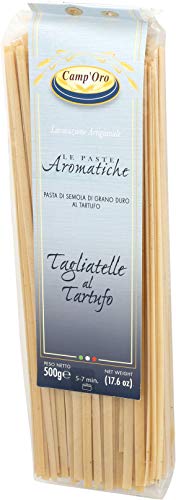 Camp'Oro Truffle-Infused Tagliatelle - Luxurious Italian Pasta - 17.6 oz - Perfect for Gourmet Dishes