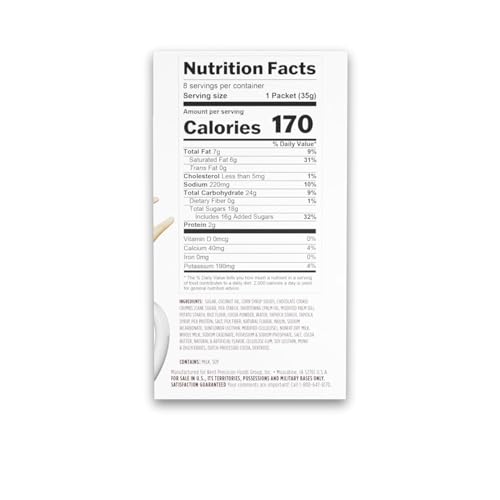 Candy Shop Cocoa HERSHEYS COOKIES N CREME Cocoa Mix Hot Chocolate Make Hot or Iced Cocoa Made With Real Milk Gluten Free 1.25 oz Packet (8 count)