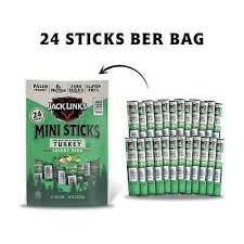 Jacks Links Savory Herb Mini Turkey Stick, 0.5 Oz., 24 Pk.