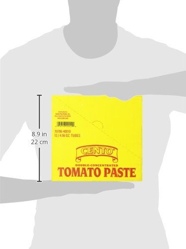 Cento Tomato Paste, 4.56-Ounce Tube (Pack Of 12)