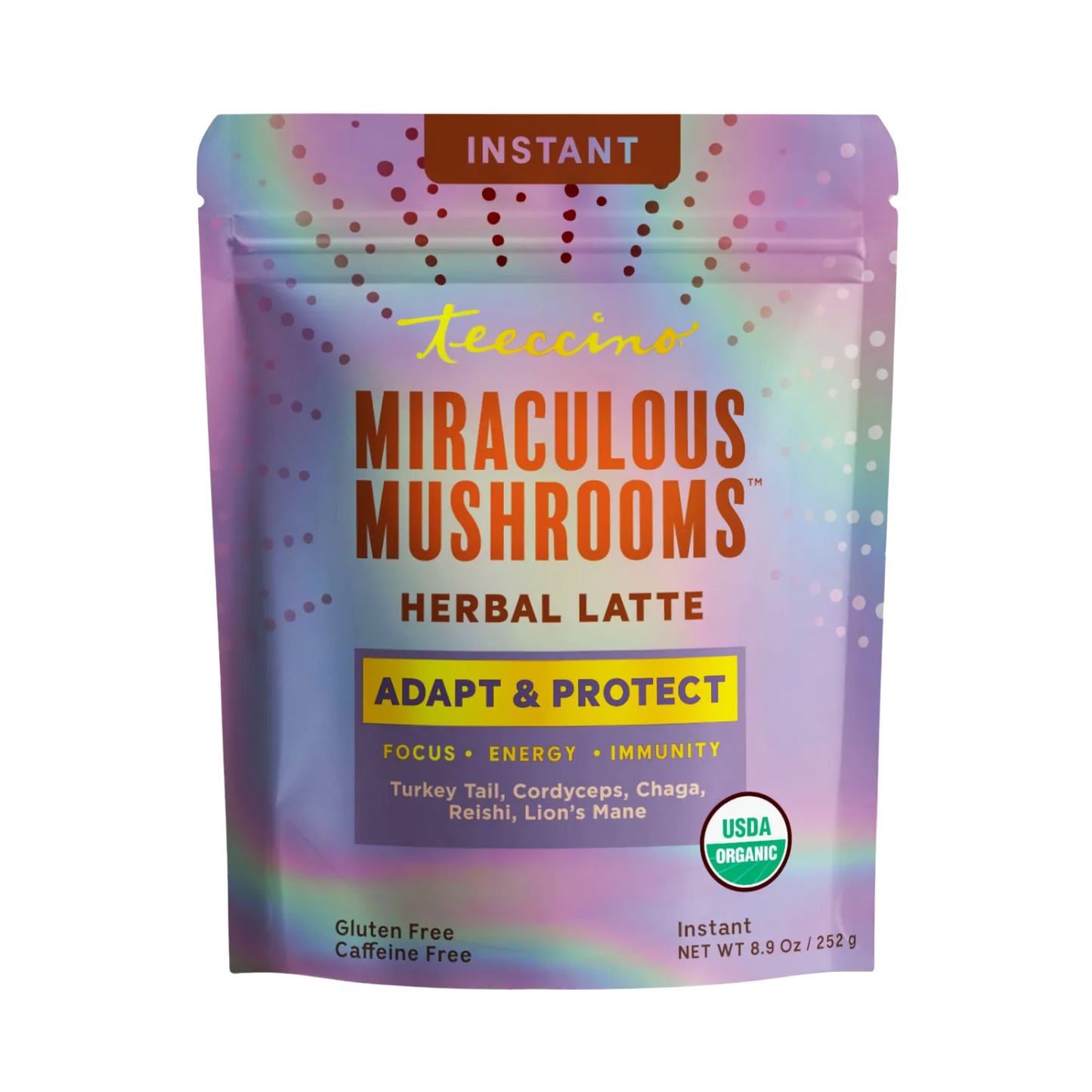 Miraculous Mushrooms® Adapt & Protect Instant Herbal Latte