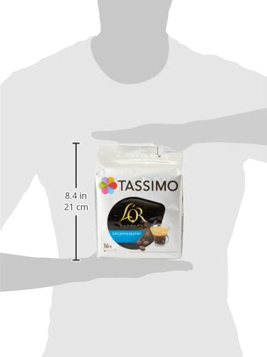 Tassimo Carte Noire Lor Espresso Decaffeinated Coffee Discs 16 Servings