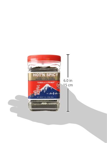 Yama Moto Yama Teriyaki Nori Seaweed Hot And Spicy, 0.7 Ounce