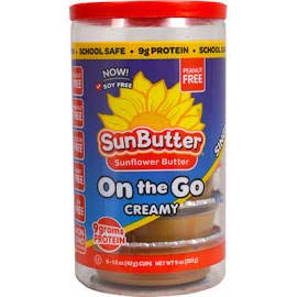 SUNBUTTER Creamy Sunbutter Cups On The Go, 9 OZ