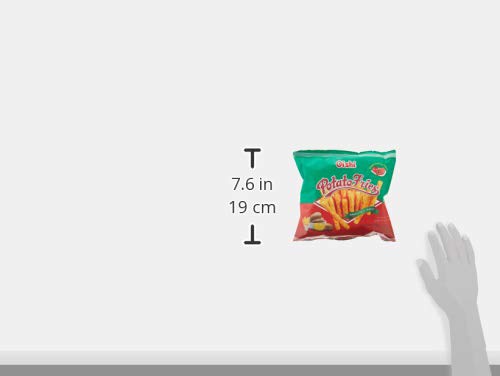 Oishi Baked Potato Fries 1.76Oz, 4 Pack (Tomato Ketchup)