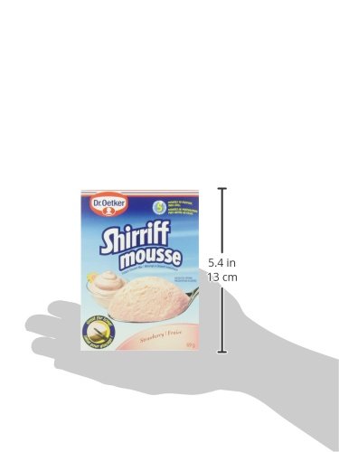 Dr. Oetker Strawberry Mousse, 2.4-Ounce (Pack of 6)