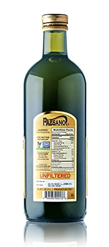 Paesanol Extra Virgin Oil Olive Unfiltered 33.8 Fl Oz