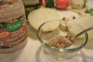 Vogue Cuisine Onion Soup & Seasoning Base 12oz - Low Sodium, Gluten Free, All Natural Ingredients