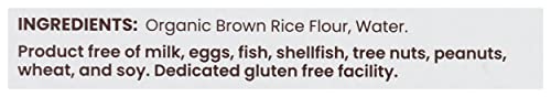 Jovial Gluten Free Brown Rice Pasta Organic - Award-Winning Taste & Texture, Non-GMO, Free of Top 8 Allergens, Vegan Brown Rice