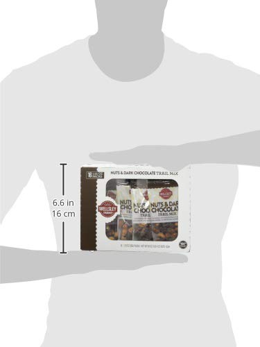 Wellsley Farms Nut & Dark Chocolate Trail Mix 16Count 1.25 Oz Net Wt 20 Oz