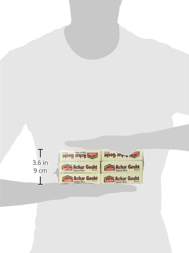 Laziza Achar Gosht Masala, 100-Gram Boxes (Pack Of 6)
