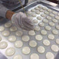Macaron - Blue And White French Macarons, Gourmet Cookie Gift Box, Macaroon