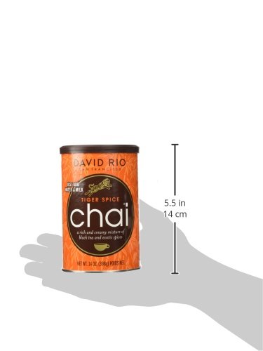 David Rio Tiger Spice Chai, 14Oz. - 2 Canisters