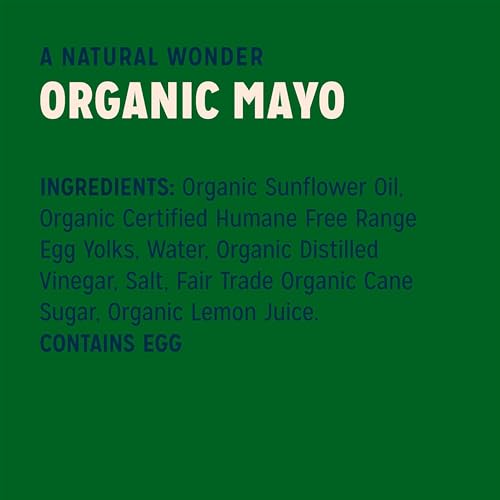 Sir Kensington's Mayonnaise Organic Mayo Gluten Free, Non-GMO Project Verified, Certified Humane Free Range Eggs, Shelf-Stable 1