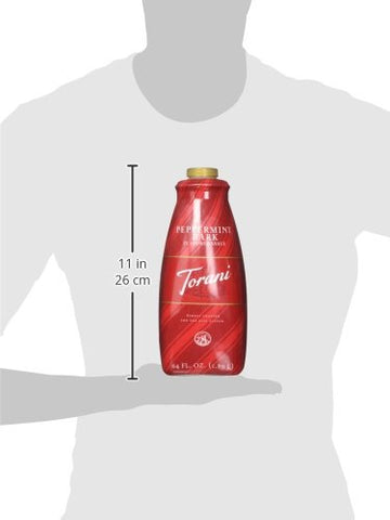 Torani Peppermint Bark Sauce, 64 Ounce