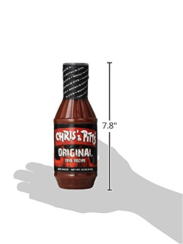Chris' & Pitt'S Original BBQ Sauce, 18 oz