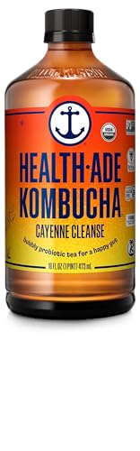 Health-Ade Kombucha, Organic, Cayenne, 16 fl oz