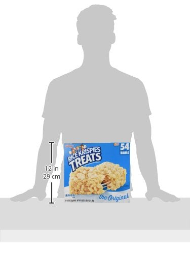 Kellogg's Rice Krispies Treats Original Crispy Marshmallow Squares .78 oz Bars - 54 Bars