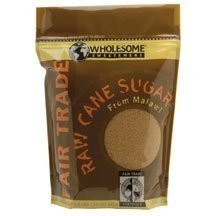 Wholesome Sweeteners Sugar - Natural Raw Cane - Turbinado - Fair Trade - 15 Lb - Case Of 12(D0102H5Keq8)