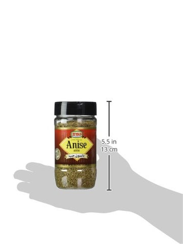 Ziyad Shaker Premium Anise Seeds, Flavorful Spices, No Additives, No Preservatives, No Salt, No Msg, 5.5 Oz