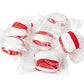 Soft Peppermint Puffs - 2 lbs of Red and White Individually Wrapped Creamy Peppermint Candy