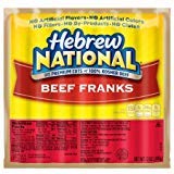 Hebrew National Beef Franks, 12 Oz (16 Pack) 112 Total Hotdogs