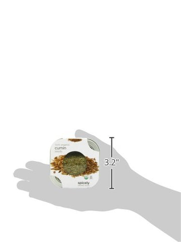 Spicely Organic Cumin Whole - Tin
