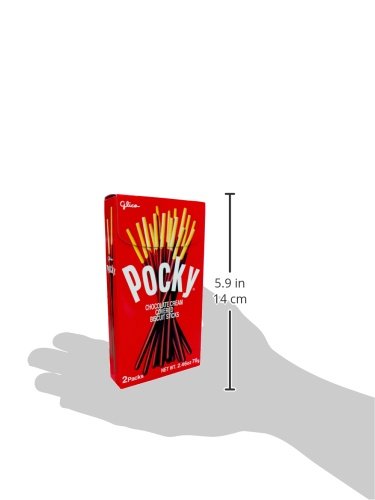 Glico, Snack Pocky Choco Eng, 2.47 Oz, (Pack Of 10)