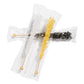 Candy Envy - Happy New Year Rock Candy Sugar Sticks - 10 Indiv. Wrapped - Gold, Black, White