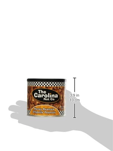 The Carolina Nut Company Peanuts, Honey Roasted Chipotle, 12 Ounce