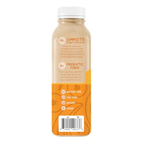 Koia Ready To Drink Plant Protein Shake (12 Fl Oz) - Banana Creme- Dairy Free, Gluten Free, Soy Free, Non GMO, Kosher, Vegan