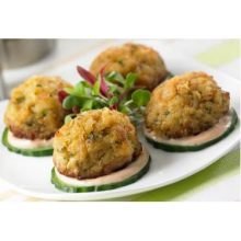 Phillips Foods Frozen Chesapeake Crab Cake, 0.75 Ounce, 100 per case