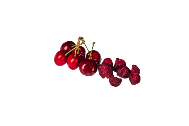 Freeze-Dried Sour Cherry - 7 Pack - 100% Real Fruit, No Sugar Added, Crunchy & Delicious, Long Shelf Life