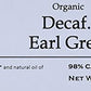 Davidsons Organics  Decaffeinated Earl Grey  100-count Unwrapped Tea Bags