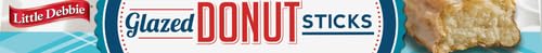 Little Debbie Donut Sticks 6 Individually Wrapped Snack Cakes, 10 Oz