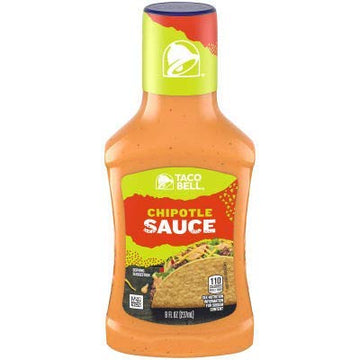Taco Bell Bold & Creamy Sauce - Chipotle 8 Fl Oz (Pack Of 2)