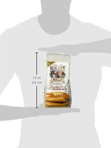 New Hope Mills Old Fashioned Buckwheat Pancake Mix, 32 Ounce (Pack of 2)