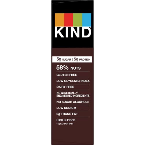 Kind Bar, Dark Chocolate Mocha Almond, 8.4 Oz (Pack Of 6)